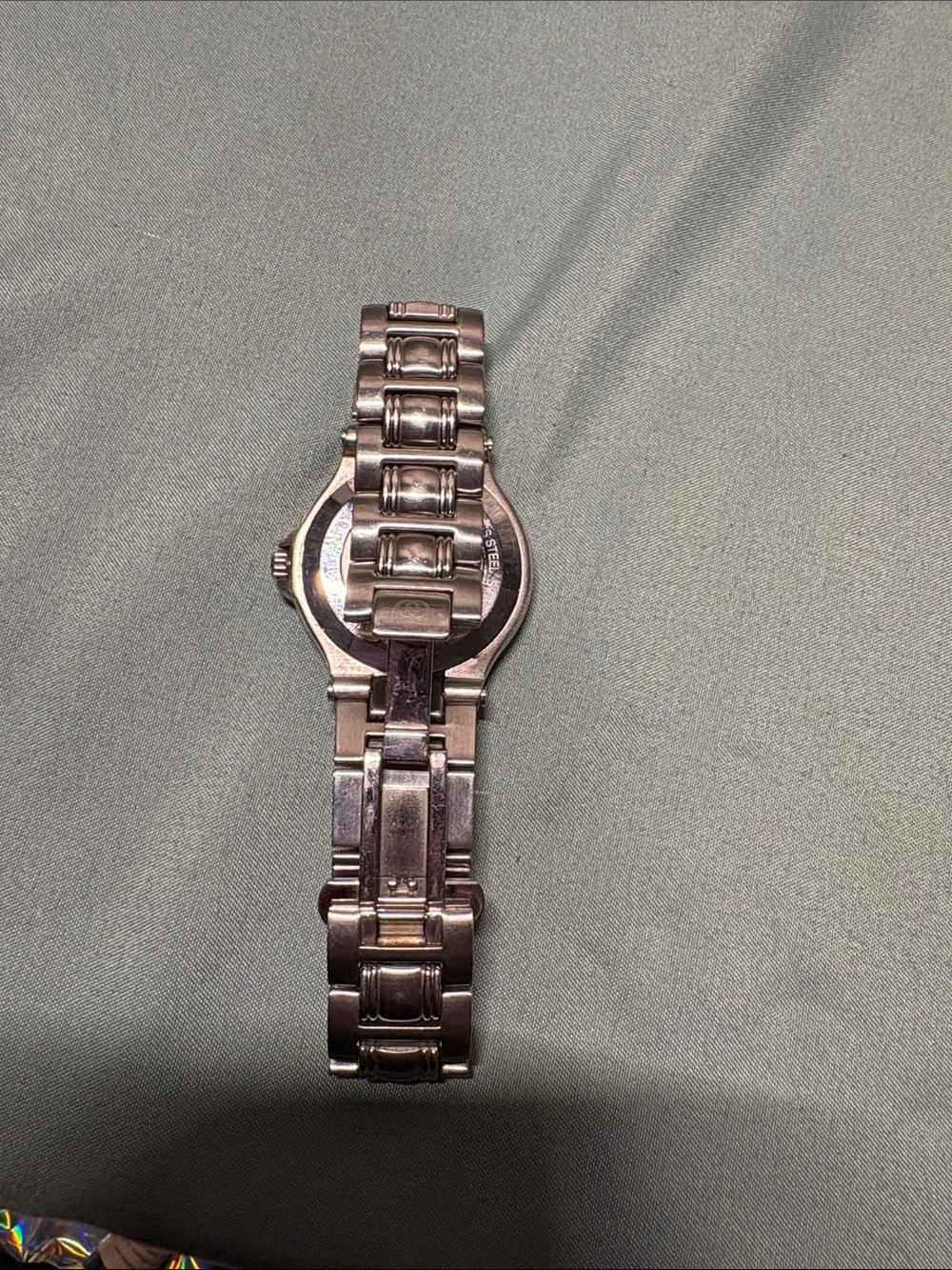 Gucci 9040M Swiss Made Stainless Steel Black Dial Watch